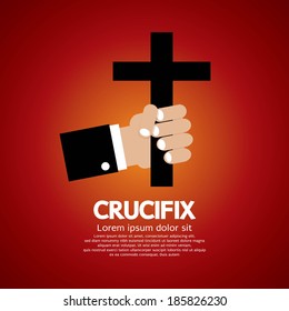 Crucifix Vector Illustration