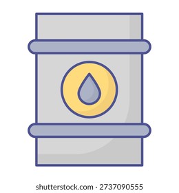 Crude oil Vector icon which can easily modify or edit


