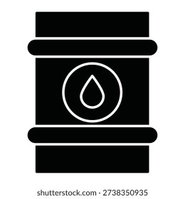 Crude oil Vector icon which can easily modify or edit

