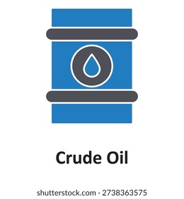 Crude oil Vector icon which can easily modify or edit

