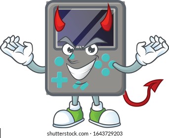 A cruel devil game console Cartoon character design
