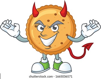 A cruel devil peanut butter cookies Cartoon character design