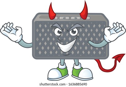 A cruel devil wireless speaker Cartoon character design