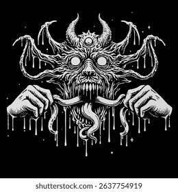a cruel and sadistic murderous monster