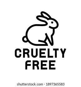 Cruelty Free Color Icon Vector. Cruelty Free Sign. Isolated Symbol Illustration