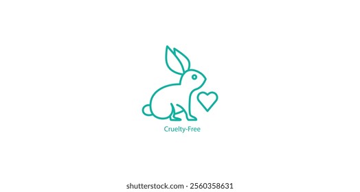 Cruelty Free Icon – Animal-Friendly and Ethical Vector Design