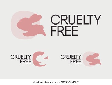 Cruelty Free Icon Vector Design