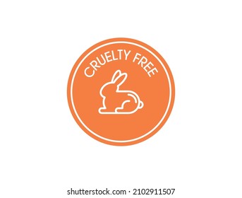 Cruelty Free Icon Vector Illustration 