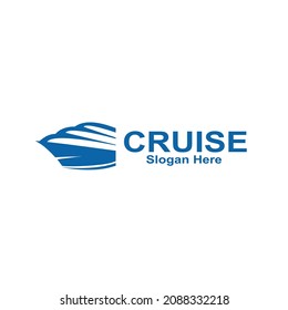 cruise club logo design concept