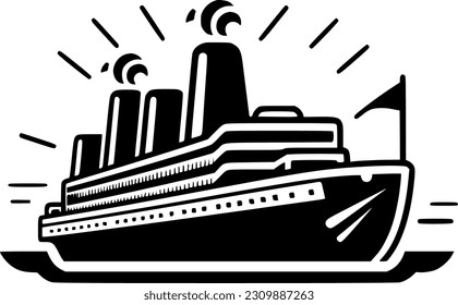 Cruise - High Quality Vector Logo - Vector illustration ideal for T-shirt graphic