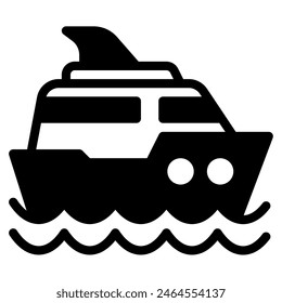 Cruise Holiday travel object illustration