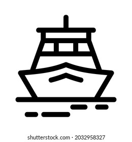 cruise icon or logo isolated sign symbol vector illustration - high quality black style vector icons
