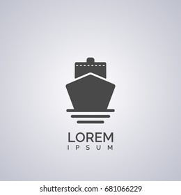 cruise icon. travel sign