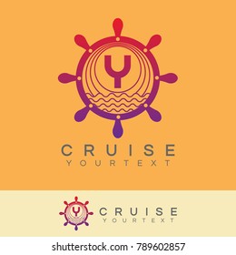 cruise initial Letter Y Logo design