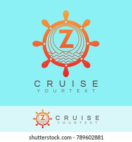 cruise initial Letter Z Logo design