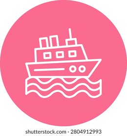 Cruise Line Multi Circle Color