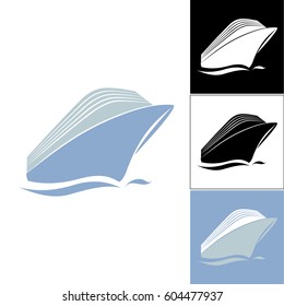 Cruise liner logo