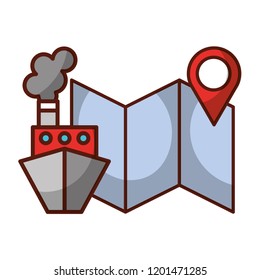 cruise maritime location map travel vacations