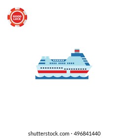 Cruise Ship Icon
