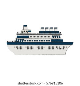 cruise ship icon