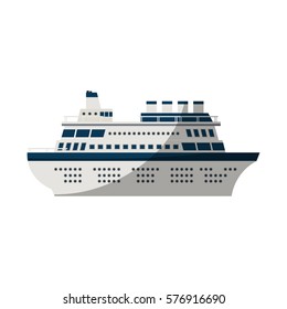 cruise ship icon