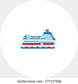 Cruise Ship Icon