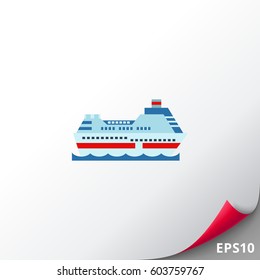 Cruise Ship Icon