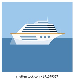 cruise ship icon