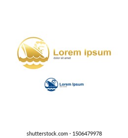 Cruise Ship Logo Inspirations template