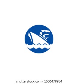 Cruise Ship Logo Inspirations template
