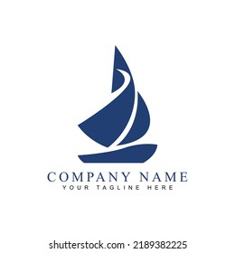 cruise ship logo. sea sailing ship logo design editable, simple.