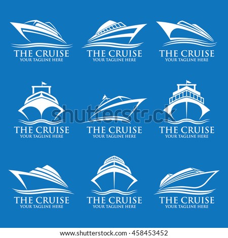 Cruise ship logos
