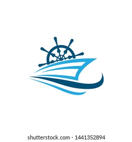 Cruise Ship Symbol Vector Icon Illustration Stock Vector (Royalty Free ...