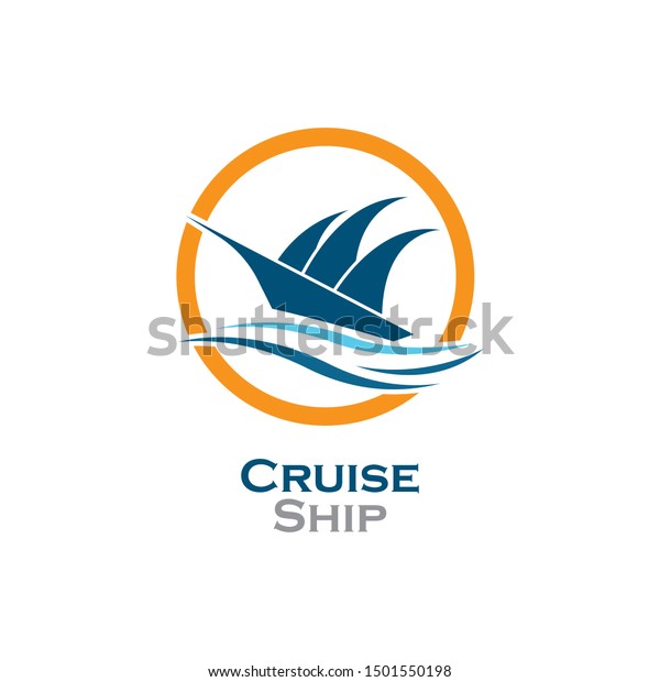 Cruise Ship Symbol Vector Icon Stock Vector (Royalty Free) 1501550198