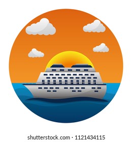 cruise ship travel ocean tropical vacation