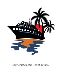 Gráfico de diseño de Vector de crucero