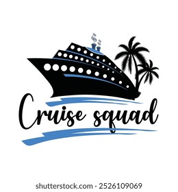 Gráfico de diseño de Vector de crucero