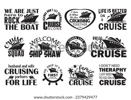 Cruise Ship Vector For Print, Cruise Ship Clipart, Cruise Ship vector Illustration