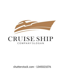 Cruise Ship,Yacht logo design inspiration