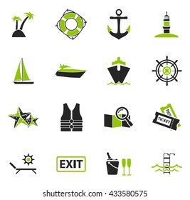Cruise simply icons for web and user interfaces