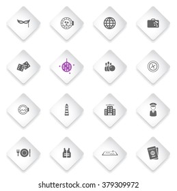 Cruise simply symbol for web icons and user interface