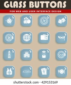 Cruise simply symbol for web icons and user interface