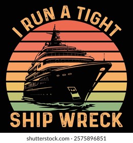 cruise t shirt design, ship tshirt design, sailing t shirt design, vintage tshirt design,