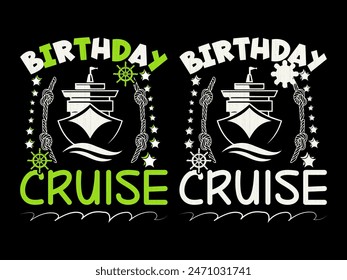 Cruise T-Shirt Design- Cruise t shirt- Summer Cruise T-shirt design- Typography t shirt- T-shirt design- T Shirt Design Bundle