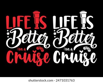 Cruise T-Shirt Design- Cruise t shirt- Summer Cruise T-shirt design- Typography t shirt- T-shirt design- T Shirt Design Bundle