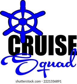 Cruise vacation, wheel design vector