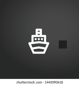 Cruise vector icon. Cruise concept stroke symbol design. Thin graphic elements vector illustration, outline pattern for your web site design, logo, UI. EPS 10.