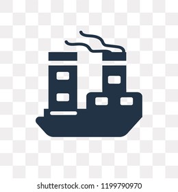 Cruise vector icon isolated on transparent background, Cruise transparency concept can be used web and mobile