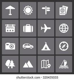 Cruise vector icons
