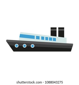 Cruiser ship cartoon